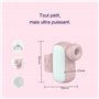 Mon Amour - Sextoy de Succion - 10 Modes de Succion - Design Compact et Ergonomique - Silicone Hypoallergénique - Étanche IPX65 