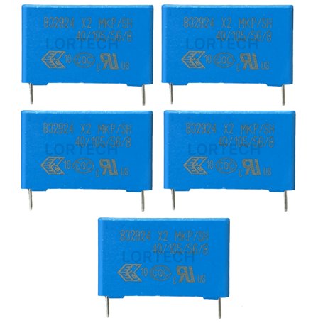 Lot de 5 Condensateurs à film 1µF EPCOS B32924C3105M000