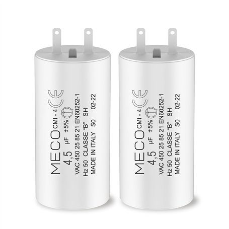 Lot de 2 Condensateurs 4