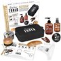 Kit/Set/Coffret d'entretien et de soin pour barbe avec Soin de barbier | Cosmetique Made in France ✮ BARBER TOOLS ✮ (kit barbe) 