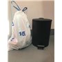 PROTEC&CO Sac Poubelle 15L Le Seul 4 en 1 Du Marché : Ultra Résistant Anti Bactérien Anti Odeurs Poignées Coulissantes Spécial S