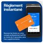 myPOS Carbon Terminal de paiement portable avec imprimante │ Résistant aux chocs et à l'eau │ Règlement instantané │ Pas de cont