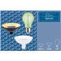 LED Réflecteur Noir, Gold 4.9W GU10 230V 3 ÉTAPE DIMMABLE