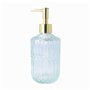 PARSA Beauty Distributeur de savon en verre avec accents dorés