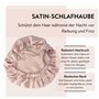PARSA Beauty Kit de sommeil de beauté 3 pièces - Masque de sommeil en satin anti-frisottis - Bonnet crunchie en satin - Kit de s