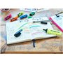 edding 345 surligneurs - jaune - 1 stylo - Pointe biseautée 2-5 mm - parfait pour des marquages et des surlignages lumineux de t