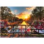 Ravensburger - Puzzle Adulte - Puzzle 1000 pièces - Vélos à Amsterdam - Adultes et enfants à partir de 14 ans - Puzzle de qualit