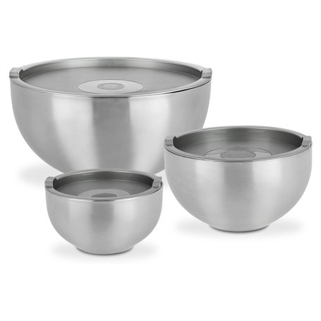 GSW Ensemble de Bols Thermos de Service - Set composé de 3 Bols avec Couvercle