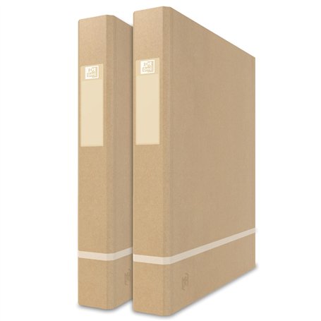 Oxford Lot de 2 classeurs A4