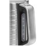 ProfiCook PC-WKS 1119 - Bouilloire - avec affichage du niveau d'eau - 1,7 l - 1850–2200 W - Base rotative 360 ° - Couleur Argent