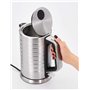 ProfiCook PC-WKS 1119 - Bouilloire - avec affichage du niveau d'eau - 1,7 l - 1850–2200 W - Base rotative 360 ° - Couleur Argent