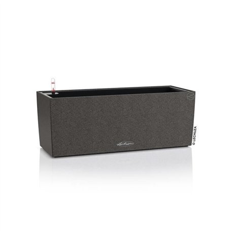 LECHUZA Jardiniere BALCONERA Stone 50 ALL-IN-ONE Noir