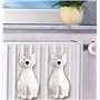 Maximex Saturateur Chat lot de 2 Blanc