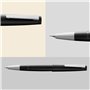 Lamy 2000 black - Stylo Plume élégant dans un corps robuste en fibre de verre - plume en or 14 ct., partiellement plaquée platin
