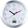 Horloge étanche Ø 17cm avec thermomètre [St. Leonhard]