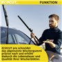 ADAC ECOCUT PRO – Coupe-glace avec éponge – Convient pour recouper tous les balais d'essuie-glace standard – Alternative aux bal