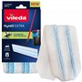 Vileda Recharge pour Balai à Plat H2PrO - Puissance en Microfibre - Élimination de la saleté Tenace - Fixation Facile au Cadre -