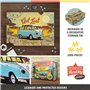 Nostalgic-Art Puzzle rétro 1000 pièces 68 x 48 cm VW Bulli - Let's Get Lost - Volkswagen Bus Idée de cadeau - Produit original s