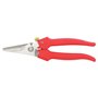 KS TOOLS Ciseau Droit Modèle Court - L.145 mm