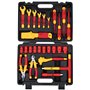 KS Tools 117.1895 Kit d'outils isolés pour véhicules hybrides et électriques 26 pièces