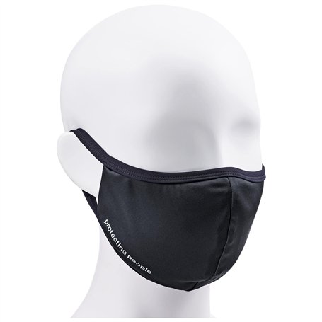 Uvex Face Mask Masque de Protection Respiratoire - Réutilisable et lavable - Désinfection Possible - Black - S/M (51-57 cm)