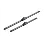Bosch Balais d'Essuie–Glace Plats Aerotwin Retrofit AR291S, Longueur: 600mm/450mm – 1 Paire de Balais avant