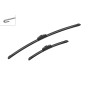 Bosch Balais d'Essuie-Glace Plats Aerotwin AR656S, Longueur: 650mm/360mm − 1 Paire de Balais avant