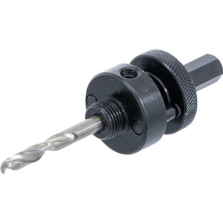 BGS Diy 50399 | Réceptacle-support pour scies-cloches | avec foret de centrage