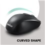 Perixx PERIMICE-722B Souris sans Fil - Clic Silencieux - Format Compact Portable - Noir - pour droitier