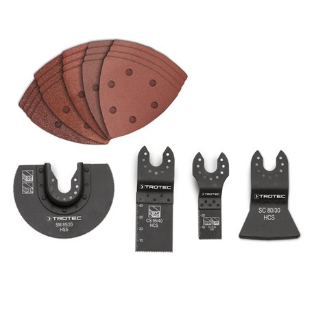 TROTEC Set Universel d'accessoires pour outils multifonctions