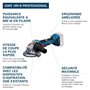 Bosch Professional 18V System meuleuse angulaire sans-fil GWS 18V-8 (diamètre de disque 125 mm, incl L-BOXX)