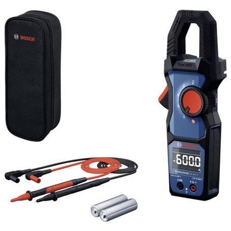 Bosch Professional Pince ampèremétrique GMC 600-15 (Pince ampèremétrique TRUE RMS