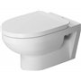Duravit Ensemble WC mural sans rebord Blanc