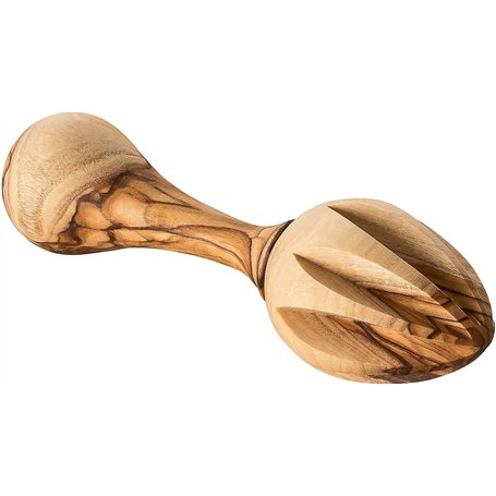 Presse-agrumes manuel en bois d'olivier de qualité supérieure