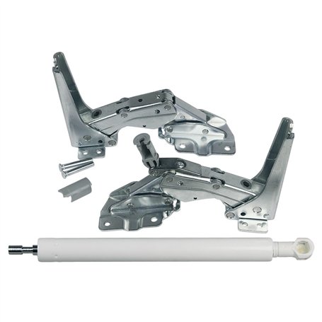 Liebherr 9590166 Amortisseur de porte + charnière de porte supérieure + kit de réparation inférieur pour réfrigérateur entre aut