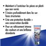 SONAX Xtreme Gel Plastique Extérieur NanoPro (250 ML) nettoyant pour Plastiques entretient Les pièces en Plastique Non peintes à