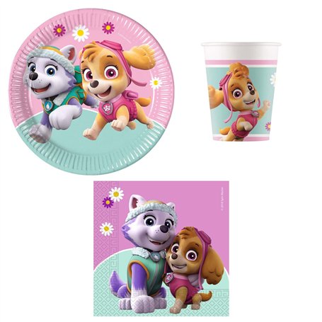 Procos DY10273867 - Paw Patrol Skye & Everest Party Set Small