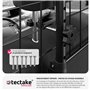 TecTake® Grille de Protection Universelle pour Chien Barrière Animaux Barriere de securite pour Transport Chien Voiture Accessoi