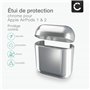 Chrome. Coque de Protection de Type boitier de Rangement pour AirPods