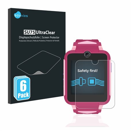 savvies Protection Ecran pour TCL Movetime Family Watch MT42X (6 Pièces) - Film Protection Ultra Clair