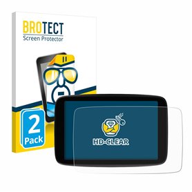 brotect Protection Ecran pour TomTom GO Expert Plus 7" (2 Pièces) - Film Protection Ultra Clair