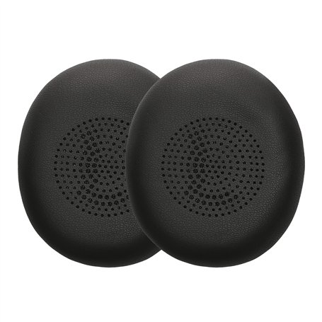 kwmobile 2X Coussinet Compatible avec Jabra Elite 45h Coussinet - Coussinets en Mousse pour Casque Audio - Noir