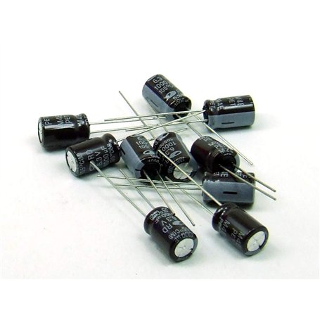 POPESQ® 10 pcs. x Condensateur electrolytique 1000uF 6.3V #A3638