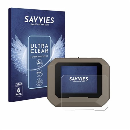 savvies Protection Ecran pour Garmin Xero C1 Pro (6 Pièces) - Film Protection Ultra Clair