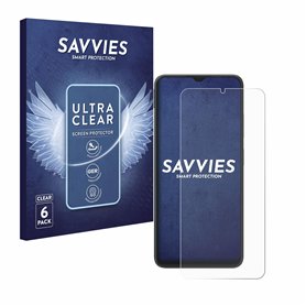savvies Protection Ecran pour Blackview Wave 8 (6 Pièces) - Film Protection Ultra Clair