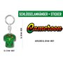 daged Porte-clés Cameroun - En forme de maillot - Revêtement en résine - Effet 3D + autocollant - Fonctionnalité pratique - TR, 