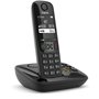 GIGAset AS690A - noir - téléphone résidentiel sans fil avec répondeur - Français