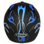 protectWEAR - Casque de Moto-Bleu-Noir H-510-BL - M