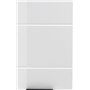 trendteam smart living 1116-501-01 Skin Placard Murale de Salle de Bain Blanc Ultrabrillant LxHxP 30x77x23 cm