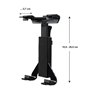 kwmobile Support Tablette Voiture - Support Universel pour Pare-Brise avec Fixation par Ventouse et Rotation 180° - 11-20,7 cm -